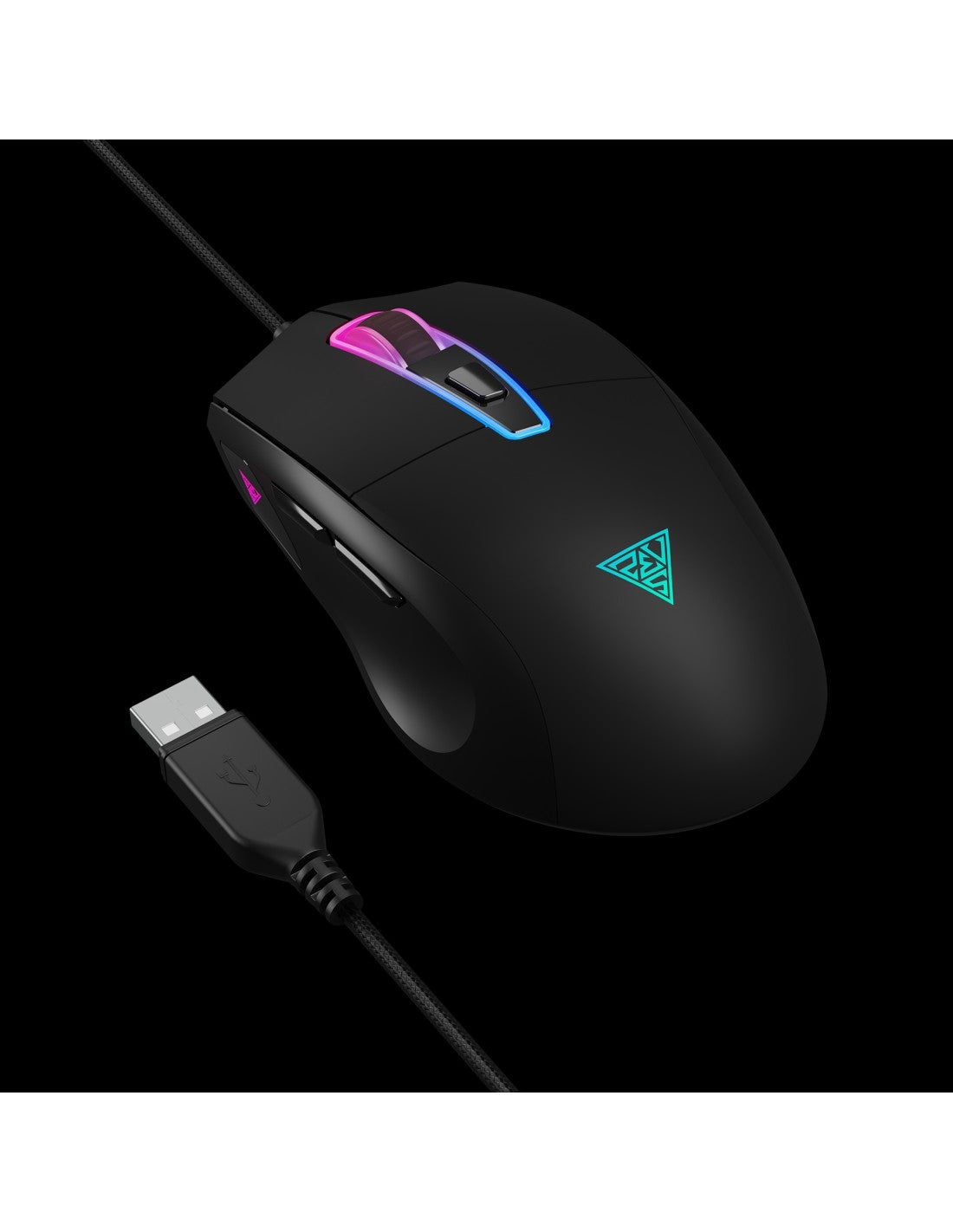 Mouse Gaming GAMDIAS ZEUS M5 RGB, 12800 DPI, Programmabile