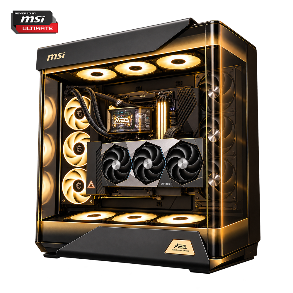 BREUNOR HALO BY MSI - PC Gaming Ryzen 9 9950X3D , RTX 5090 32GB, Ram 96Gb DDR5 6000MHz, SSD NVMe 4000GB PCIe 5.0 , AIO 360mm Display AMOLED 2K , Windows 11