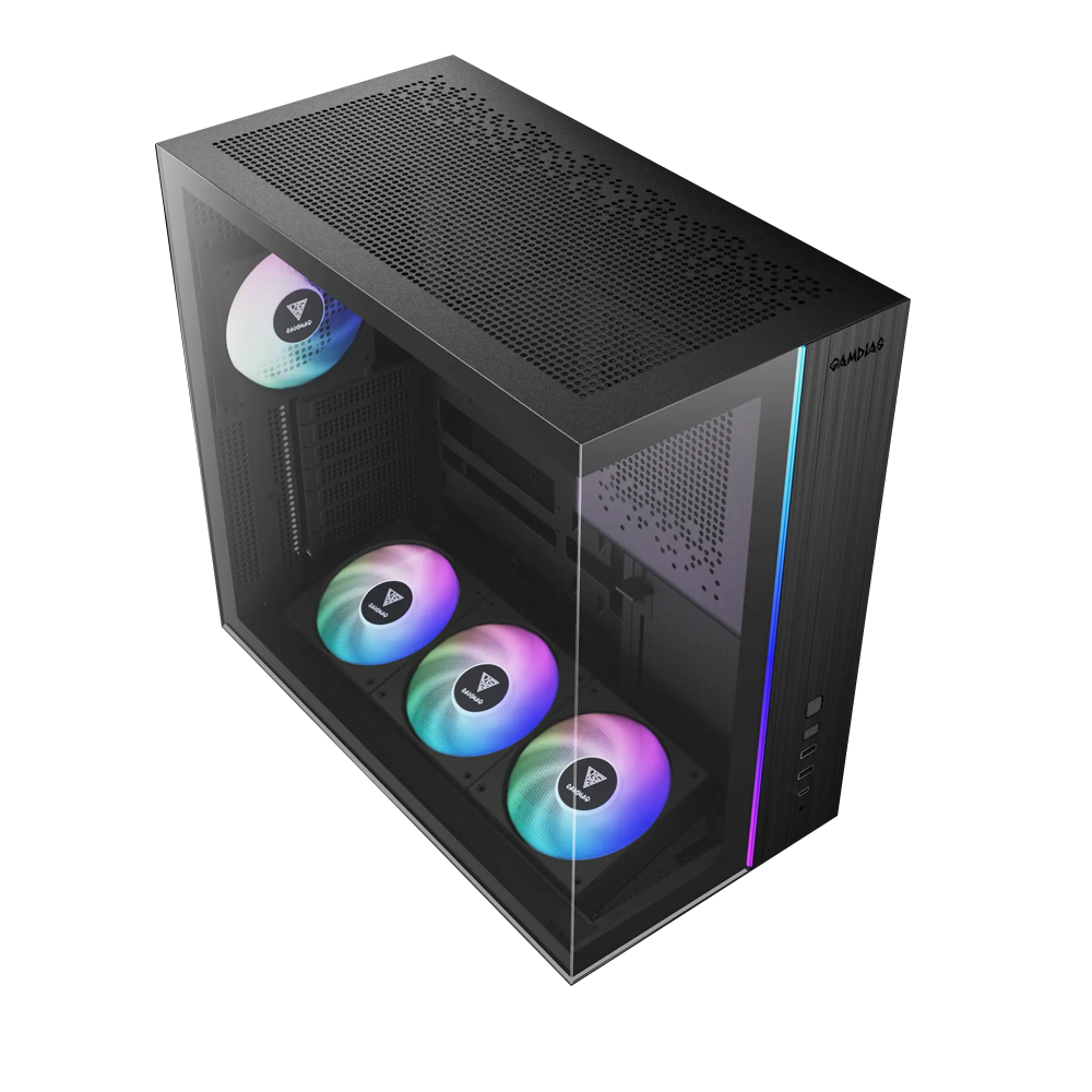 BREUNOR ODIN V2 EXPRESS - PC Gaming Ryzen 7 7800X3D , RTX 5070 12GB, Ram 32GB DDR5 6000MHz, SSD 1000GB NVMe, Dissipatore a Liquido 360mm, Windows 11 Pro