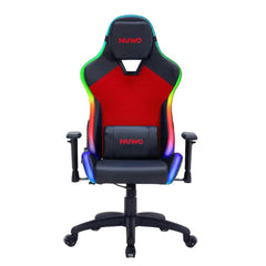 Sedia Gaming Nuwo RGB Rapture Red – Comfort Ergonomico con Illuminazione RGB Integrata