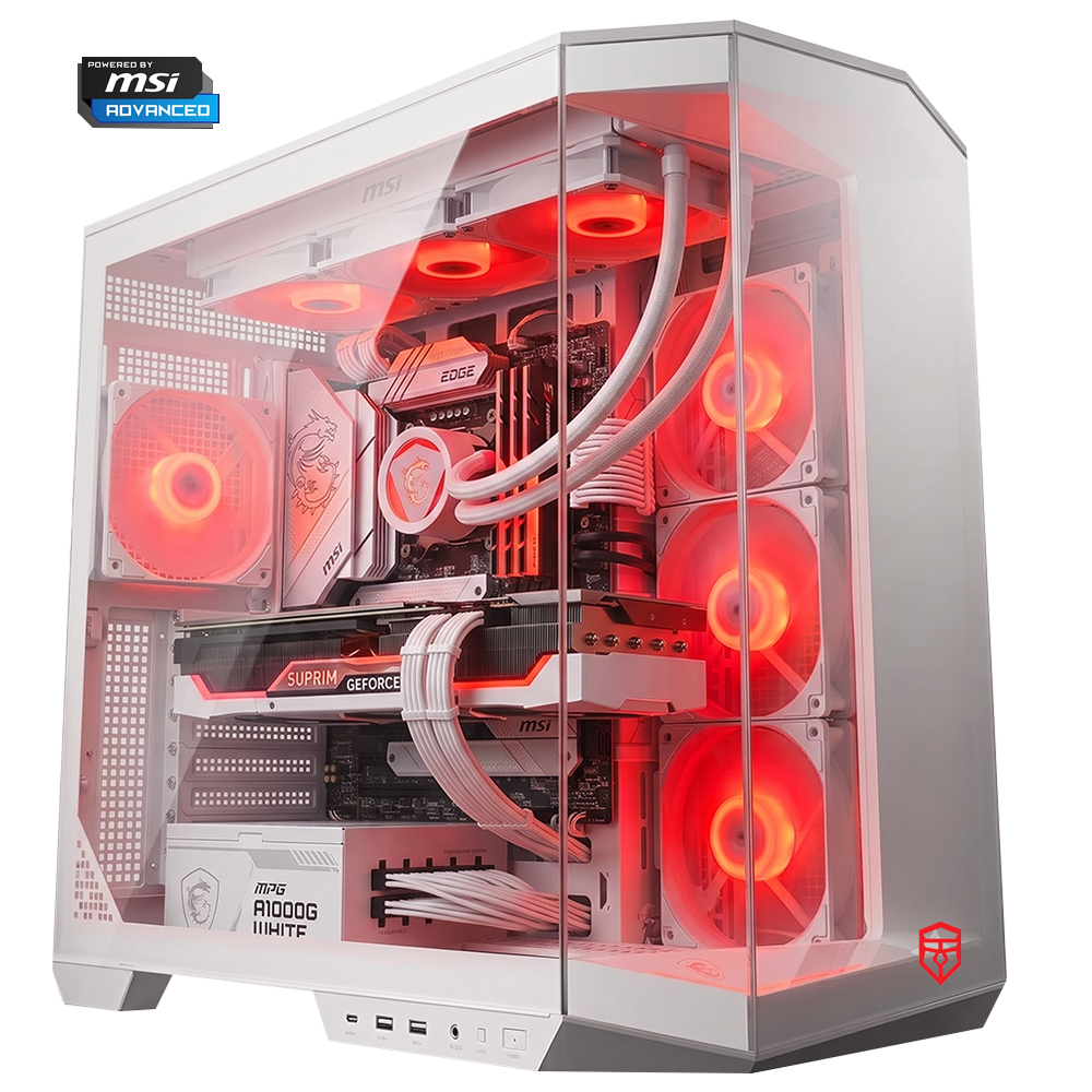 BREUNOR PROJECT ZERO - PC Gaming Ryzen 7 7800X3D, RTX 5070 12GB, RAM 32GB DDr5 6000MHz, SSD 1000GB NVMe, AIO 360mm, Windows 11