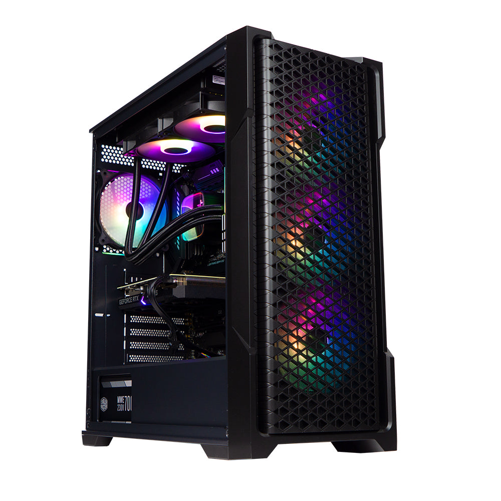 DOMINANCE SUPÉRIEURE - PC Gaming i5 13600K 14 CORE, RTX 4060Ti 16 Go, Ram 32 Go 3600 MHz, SSD NVMe 1000 Go, dissipateur thermique AIO 240 mm, Win 11 pro 