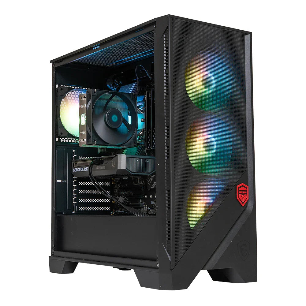 BREUNOR FLOKI - PC Gaming Ryzen 5 9600X, RTX 5060Ti 8GB, Ram 32Gb DDR5 6000MHz, SSD NVMe 1000GB, Dissipatore a Torre, Windows 11 pro - BREUNOR