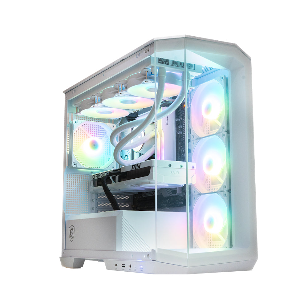 BREUNOR PROJECT ZERO - Gaming PC Ryzen 7 7800X3D, RTX 5070 12GB, RAM 32GB DDr5 6000MHz, SSD 1000GB NVMe, AIO 360mm, Windows 11 