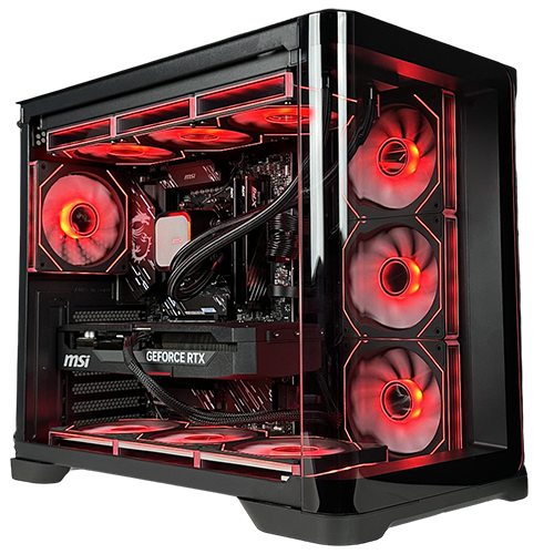 BREUNOR SPARTAN - PC Gaming Ryzen 7 7800X3D 8 core fino a 5.0GHz, RX 7900XT 20GB, RAM 32G DDR5 6000MHz, SSD NVMe 2000GB, Liquid dissipator 240mm, Windows 11 pro, Pc Desktop Gaming