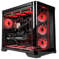 BREUNOR SPARTAN - PC Gaming Ryzen 7 9850X3D, RTX 5080 16GB, Ram 32GB DDR5 6000MHz, SSD 2000GB NVMe, Dissipatore a Liquido 360mm, Windows 11 Pro