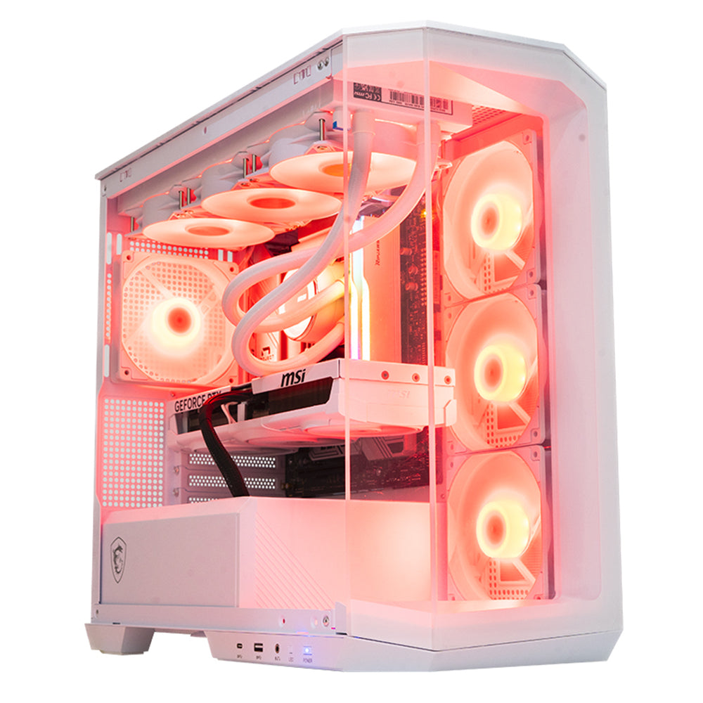 BREUNOR PROJECT ZERO - PC de jeu Ryzen 7 7800X3D, RTX 5070 12 Go, RAM 32 Go DDr5 6000 MHz, SSD 1000 Go NVMe, AIO 360 mm, Windows 11 