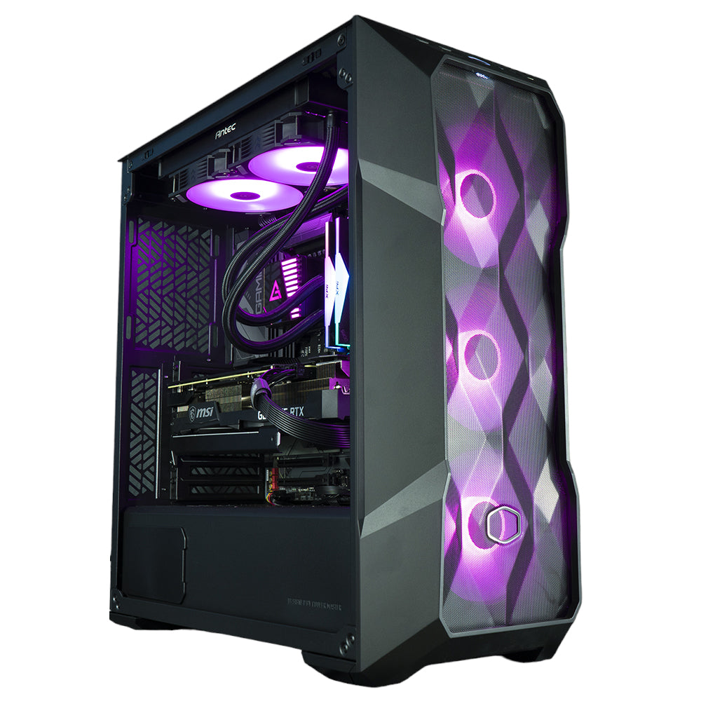 BREUNOR MORGANA EXPRESS - PC GAMING i7 12700F fino a 4,90GHz, RTX 5060Ti 8GB, RAM DDR4 32GB, SSD NVMe 1000GB, Dissipatore a liquido 360mm, W11