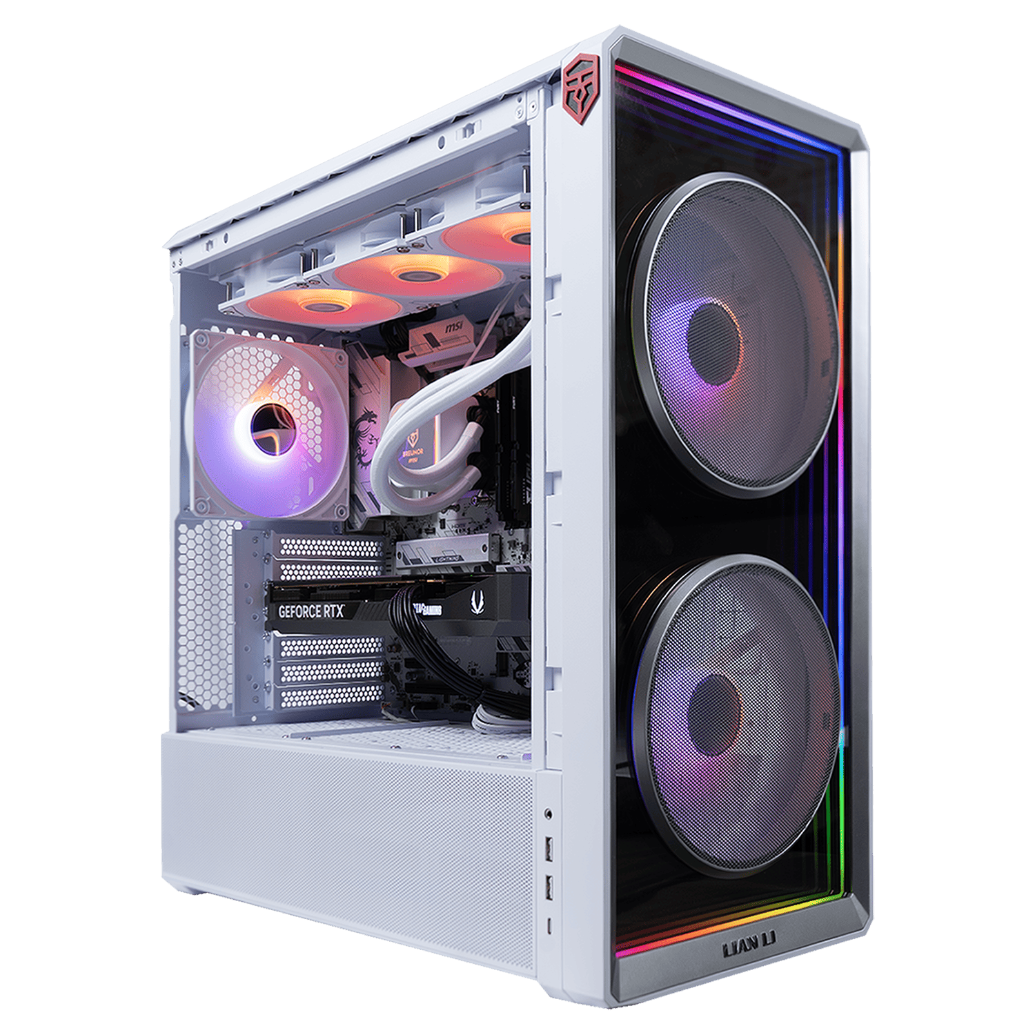 BREUNOR VISIONE EXPRESS - Pc Gaming Ryzen 7 9700X , RTX 5070 Ti 16GB, Ram 32Gb DDR5 6000MHz, Ssd Nvme 1000GB, AIO 360mm, Windows 11 Pro