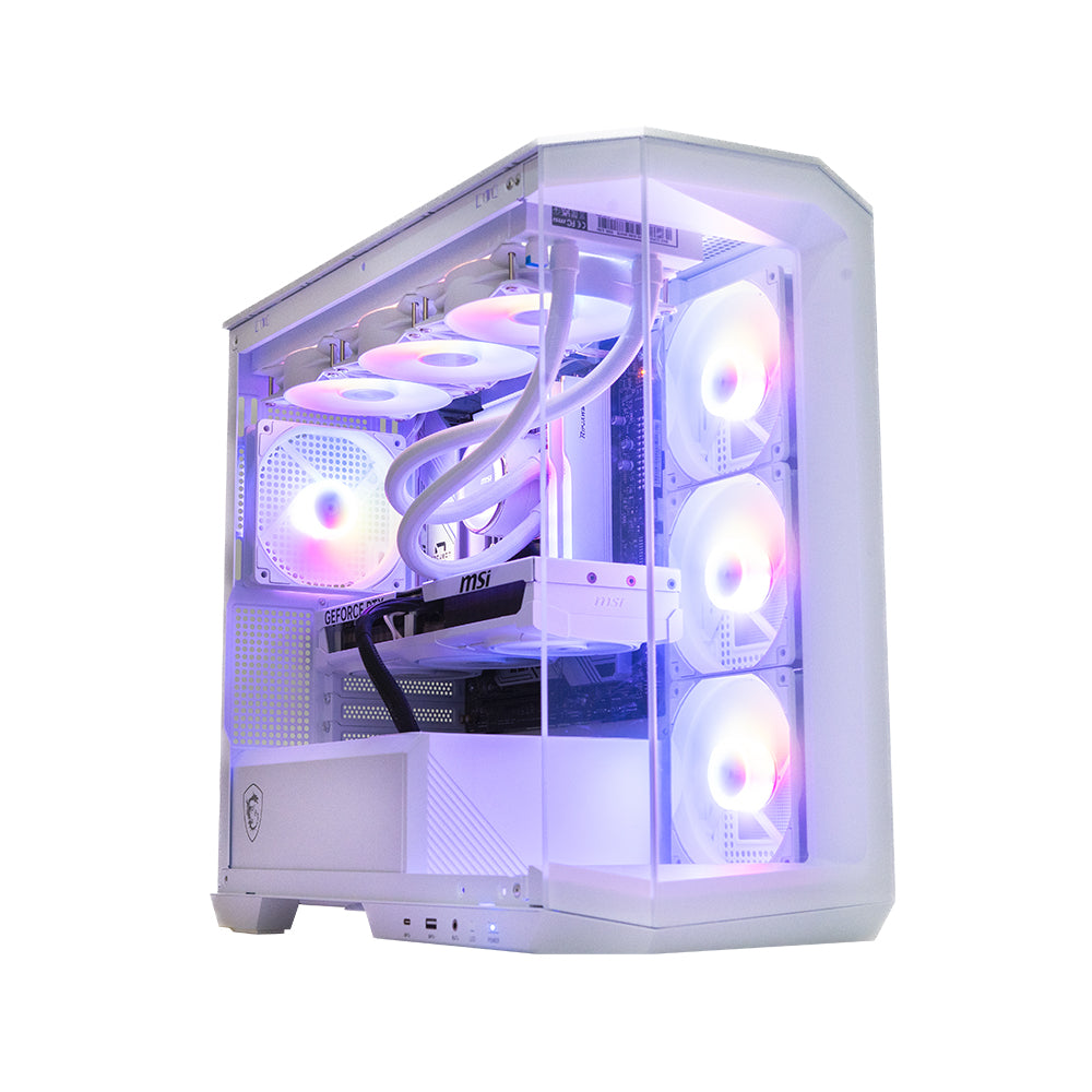 BREUNOR PROJECT ZERO - Gaming PC Ryzen 7 7800X3D, RTX 5070 12GB, RAM 32GB DDr5 6000MHz, SSD 1000GB NVMe, AIO 360mm, Windows 11 