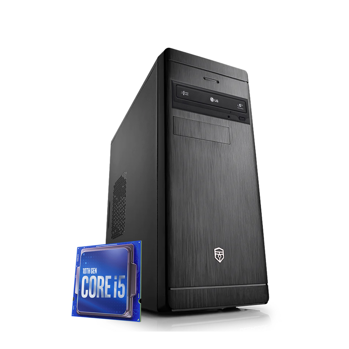 Desktop pc i5 10400, Cpu Core i5 4.30ghz 6 core, Ram 16gb Ddr4, Ssd NVme 500Gb, Writer included, Windows 11 Pro, Pc Office i5, Fixed pc Assembled computer